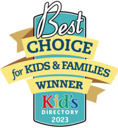 Best choice for kids and families winner 2023 logo